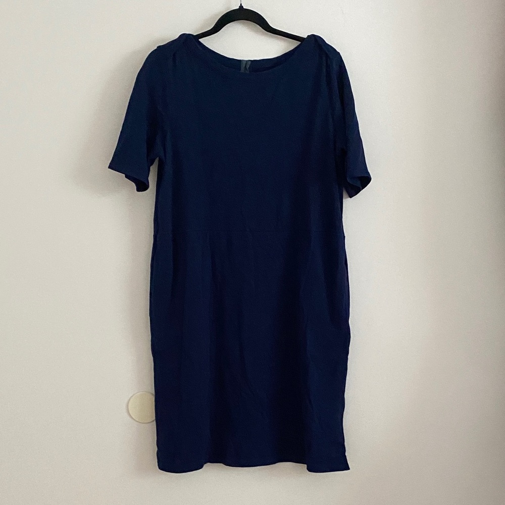 Lands' End Navy Dress
